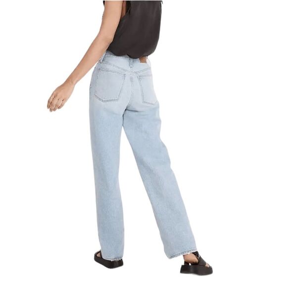 Madewell Tall Baggy Straight Jeans Size 26 - Picture 2 of 9